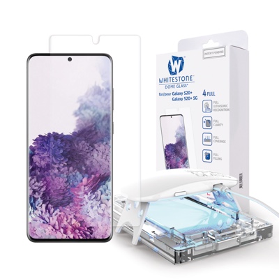 Whitestone Dome Tempered Glass Screen Protector for Samsung Galaxy S20 Plus / S20 Plus 5G - with UV