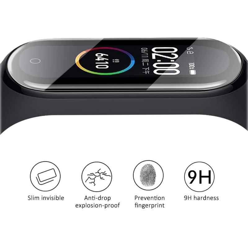 Screen Protector for Xiaomi Mi Band 5 Film HD Soft TPU Protective Film