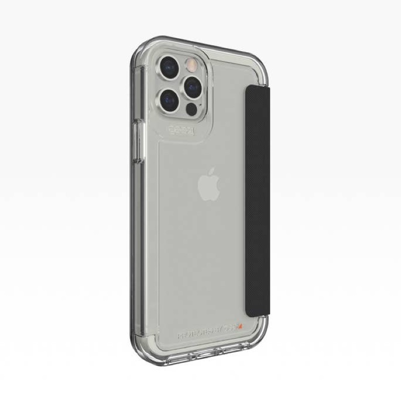 Gear4 D3O Wembley Flip Betty Phone Case for iPhone 12 Mini FG (Clear) - 840056127876