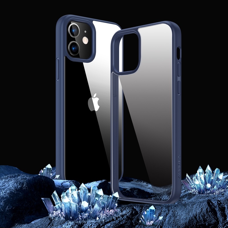 TORRAS Diamond Series Phone Case for iPhone 12 Pro Max - Blue (X002L29TRV)