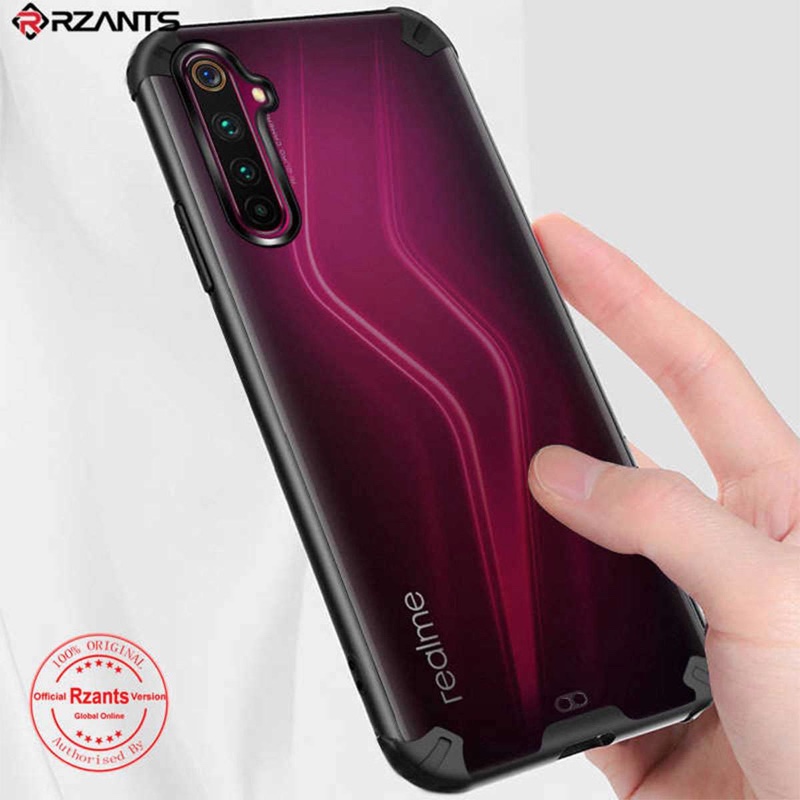 RZANTS OPPO Realme 6 Transparent Matte ShockProof Slim Thin Phone Cover