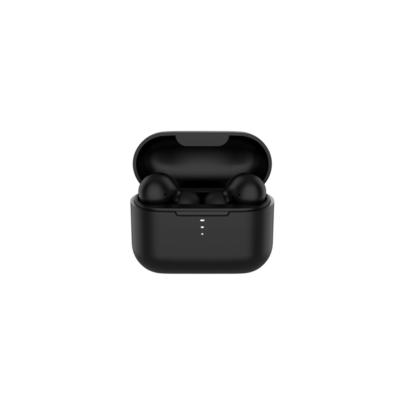 QCY T10 Bluetooth Wireless Headphones Dual-Armature in-ear Earphones APP intelligent control 4 microphone noise reduction - Black