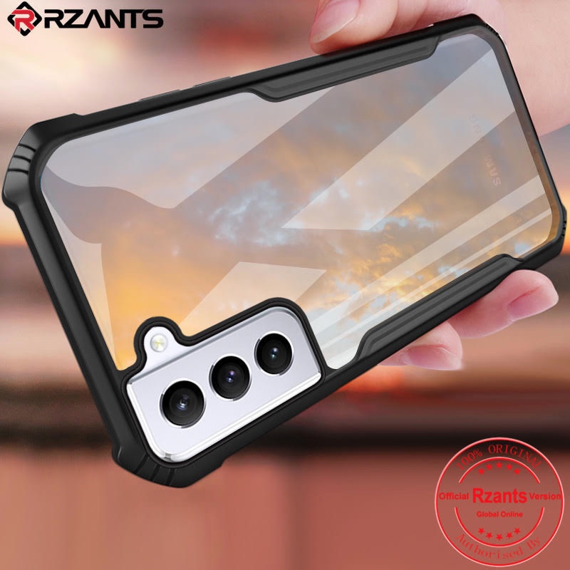 RZANTS Samsung S21 Plus Beetle Series Protective Anti Shock Phone Case Cover Black