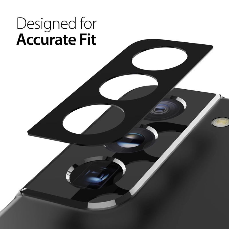 Whitestone [Dome Glass] EZ Galaxy S21 Camera Screen Tempered Glass Protector - 2 Pack