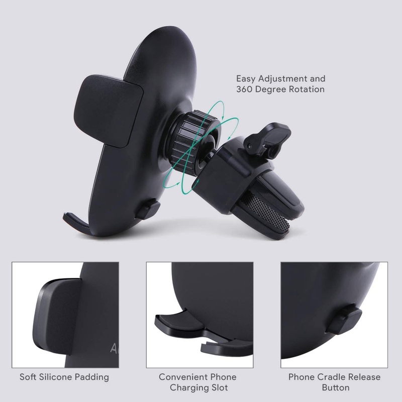 AUKEY HD-C48 Car Air Vent Phone Holder Car Mount Dab Lew Tech