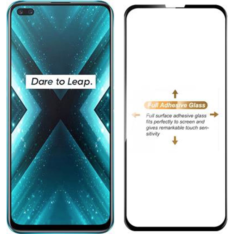 MOFI Realme x3 super zoom 2.5D 9H Full Screen Protector Tempered Glass Anti BlueRay – BLACK