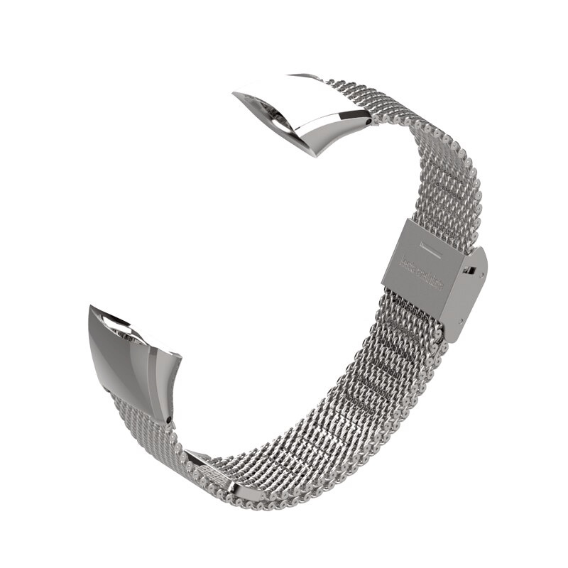 Huawei Honor Band 4 / 5 Metal Replacement Wrist Band - Silver Grey