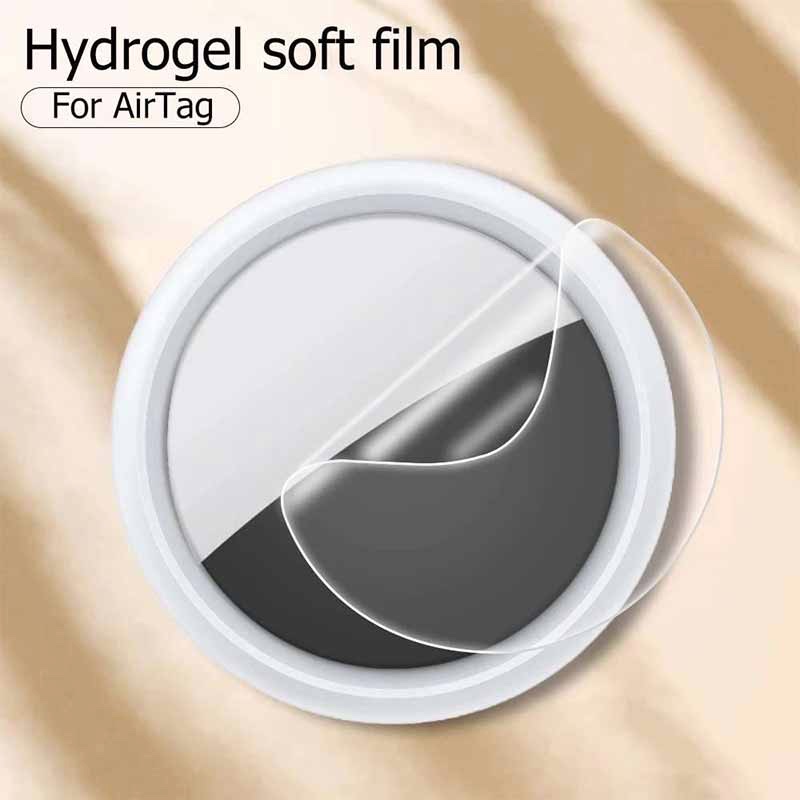 Protective Edge to Edge Hydrogel Soft Film Protector for Apple Airtag - Pack of 4