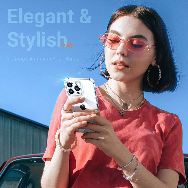 Torras iPhone 13 Pro Crystal Clear Series Phone Case - Clear - X002W43YAV