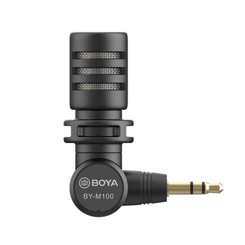 Boya BY-M100 Mini Plug N Play Microphone (3.5mm)