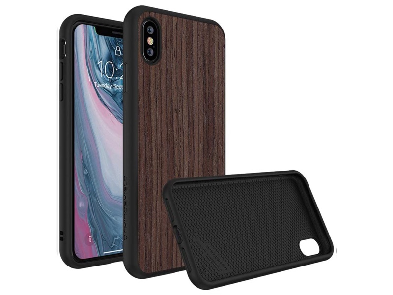 RhinoShield SolidSuit for iPhone XS MAX - Dark Walnut / Black - 4710227231878