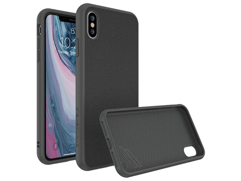 RhinoShield SolidSuit for iPhone XS MAX - Microfiber / Graphite - 4710227231915