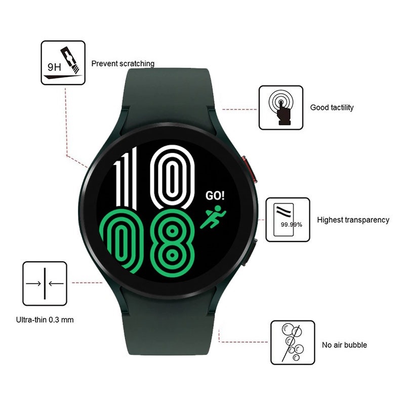 Samsung Galaxy Watch 4 44mm Glass Screen Protector
