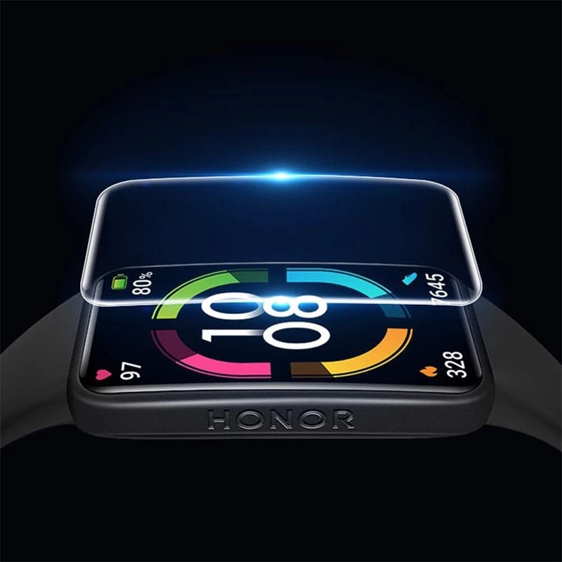 Huawei Band 6 Protector Hydrogel Films Anti-fingerprint HD Clear Full Cover (Pack of 2)