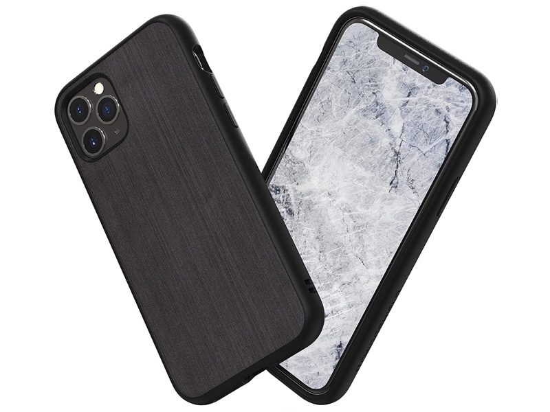 RhinoShield SolidSuit for iPhone 11 Pro - Brushed Steel / Black - 4710562404029