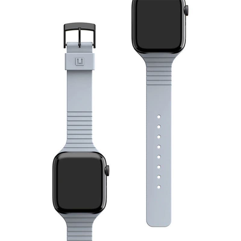 UAG [U] Aurora Apple Watch Straps Series 1-8 & SE/SE2 49/45/44/42mm - Soft Blue - 810070360986