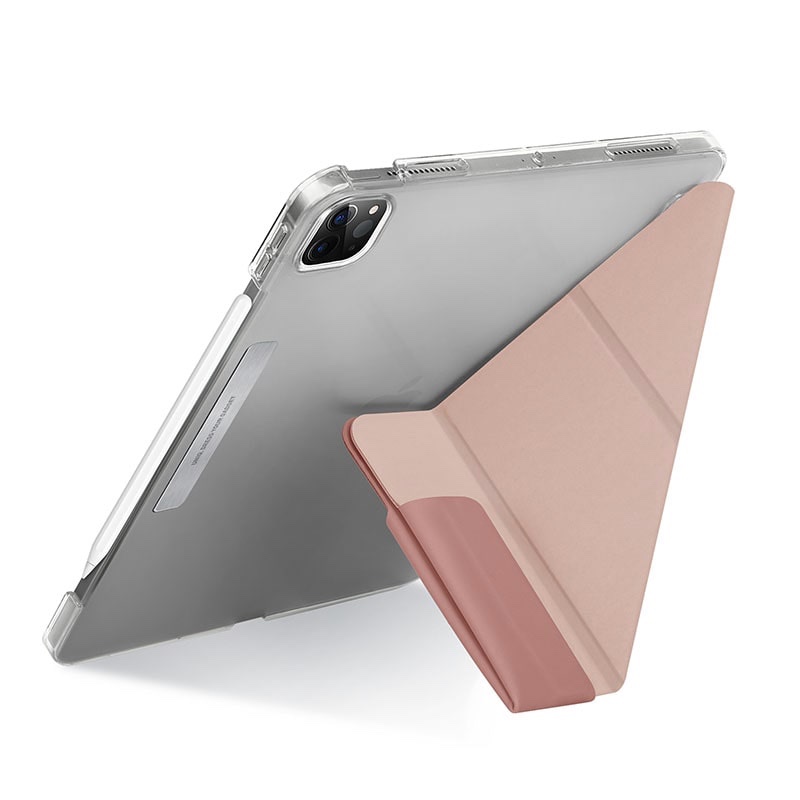 UNIQ CAMDEN iPad Pro 11? (2021/2020) / iPad Air 4 10.9? (2020) Antimicrobial Case - Peony (Pink)