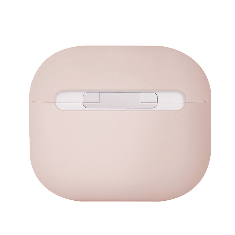 UNIQ LINO Hybrid Liquid Silicon AirPods 3rd Gen Case - Blush (Pink)