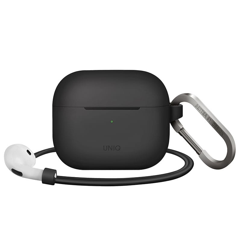 UNIQ VENCER AirPods 3rd Gen Silicon Hang Case - Charcoal (Dark Grey)