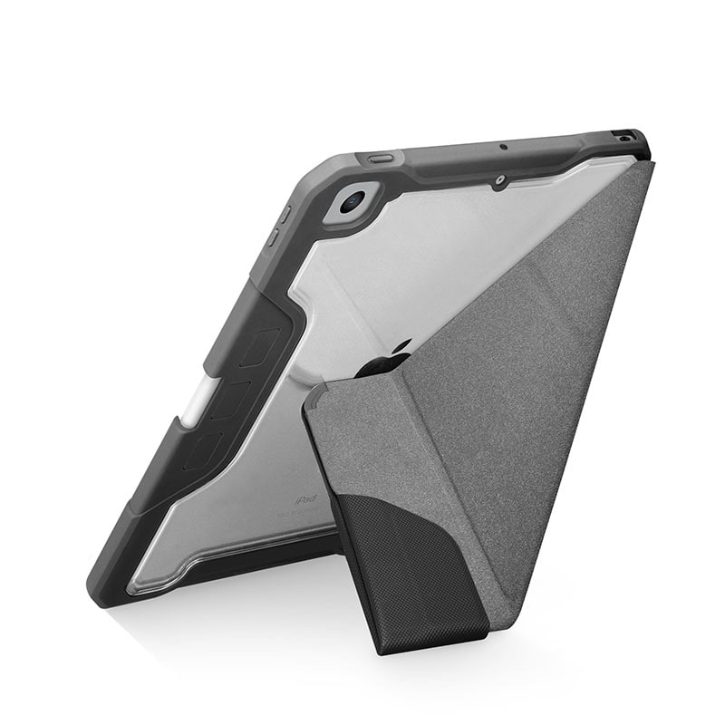 UNIQ TREXA iPad 10.2 (7/8/9 Gen) (2021/2020/2019) Antimicrobial Case - Ebony (Black)