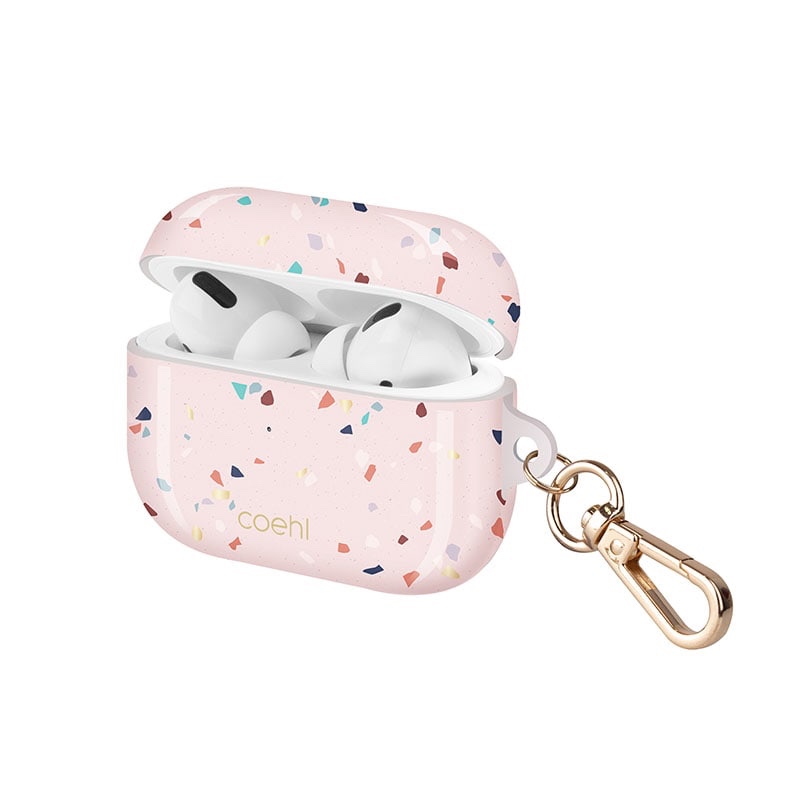 UNIQ COEHL TERRAZZO AirPods Pro Case - Blush Pink