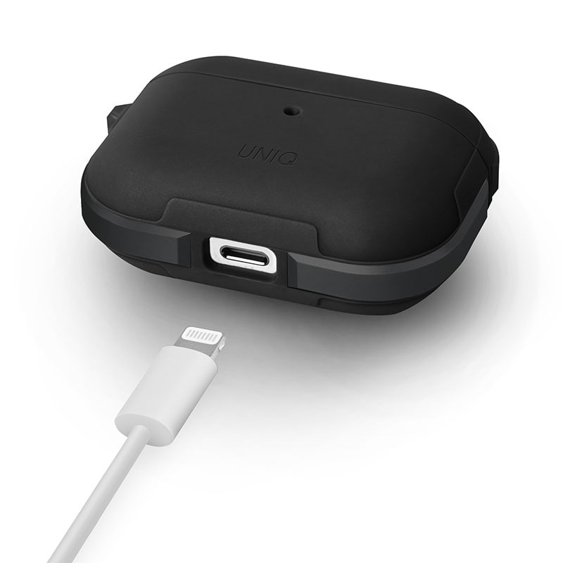 UNIQ VALENCIA Airpods Pro Antimicrobial Case - Midnight (Black)