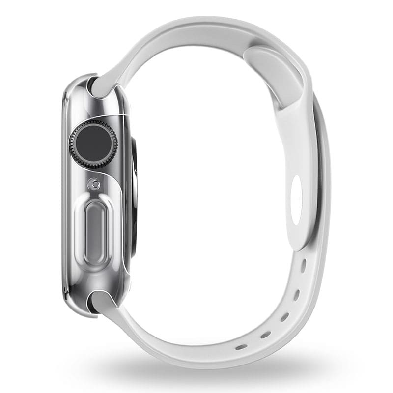 UNIQ GARDE HYBRID Apple Watch Series 4/5/6/SE/SE2 Case with Screen Protector (40MM) - Dove (Clear)