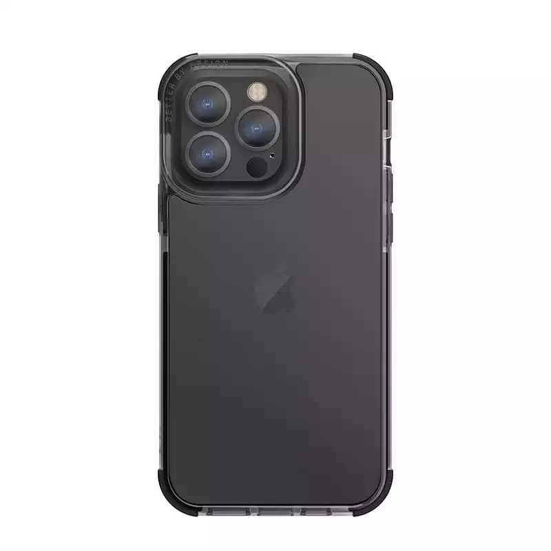 UNIQ HYBRID iPhone 13 Pro Combat Phone Case - Carbon (Black)