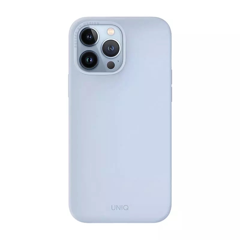 UNIQ HYBRID iPhone 13 Pro Magsafe - Compatible Lino Hue Phone Case - Artic Blue