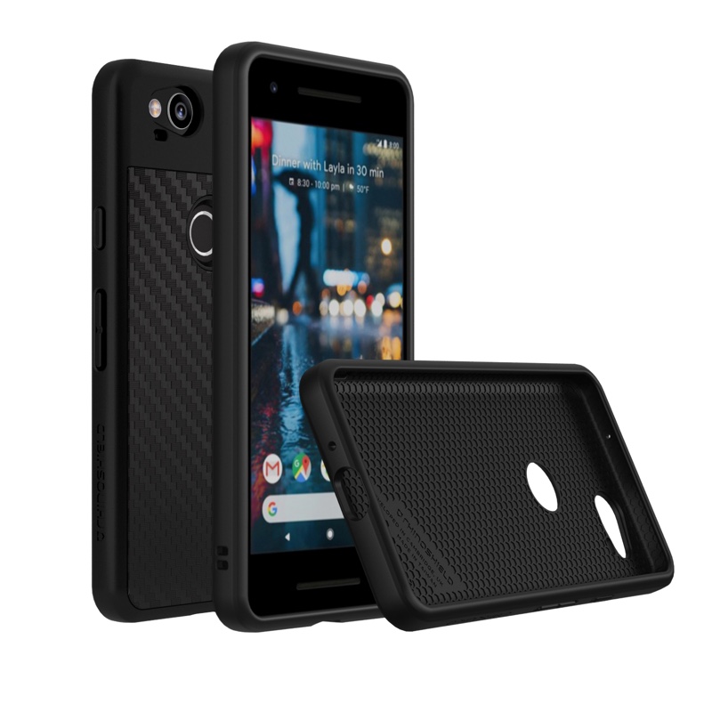 RhinoShield SolidSuit for Google Pixel 2 - Carbon Fiber / Black - 4715517677435
