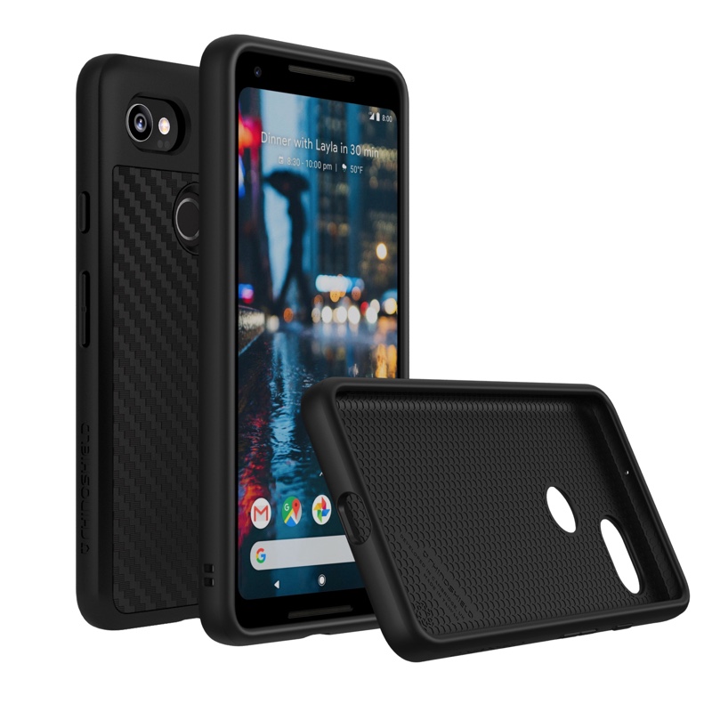 RhinoShield SolidSuit for Google Pixel 2 XL - Carbon Fiber / Black - 4715517677473