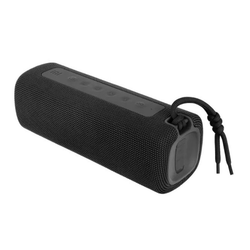 Xiaomi Mi Portable Wireless speaker Bluetooth, 16 watts, IPX7 waterproof Outdoor use, TWS, 13 hours of play time, built-in microphone, Dustproof – Black