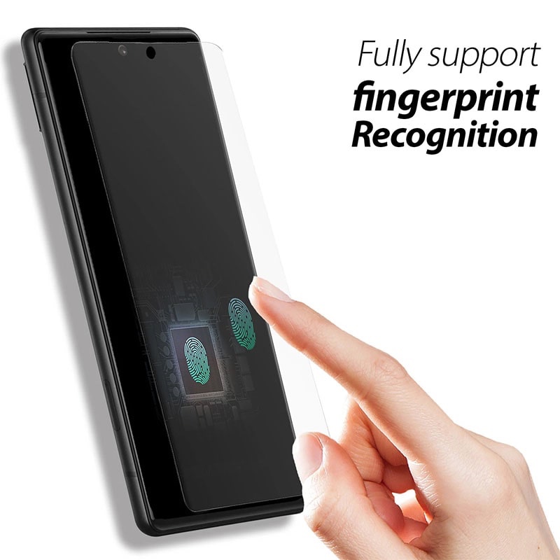 Whitestone [Dome Glass] For Google Pixel 6 Tempered Glass Screen Protector – Liquid Dispersion Tech – 2 Pack with UV and 1 Camera Protector