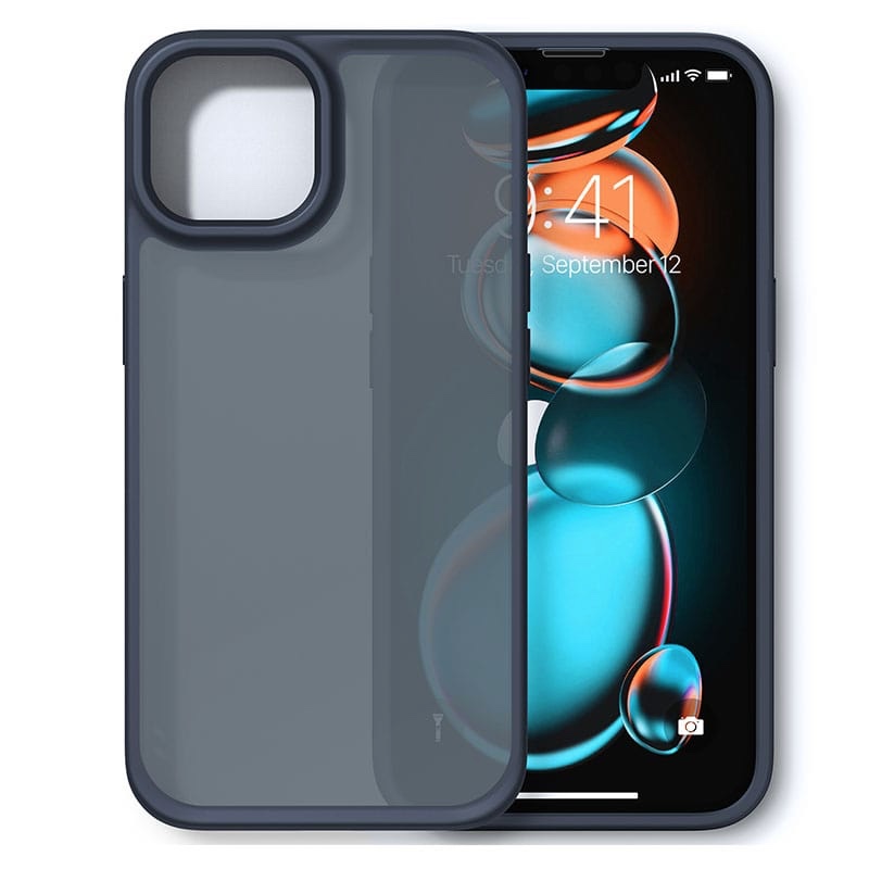 Torras Guardian Series Phone Case for iPhone 14 Plus 6.7 Inch - Black