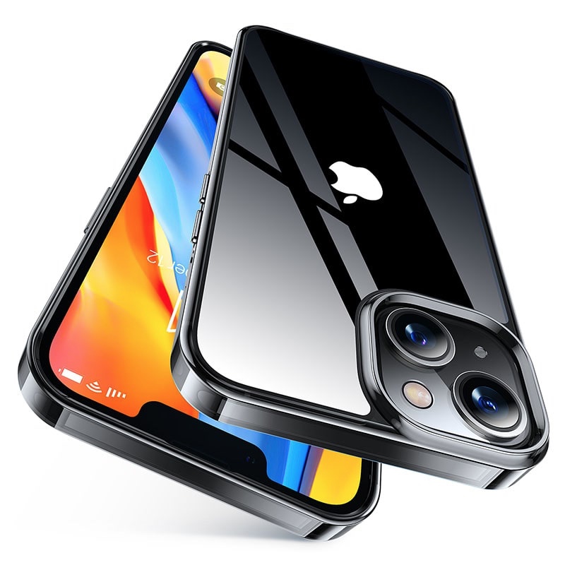Torras Diamond Series Phone Case for iPhone 14 Plus 6.7 Inch - Black