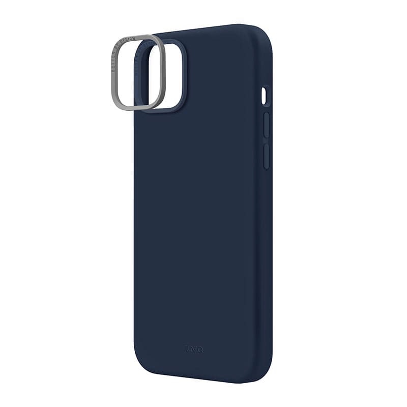 UNIQ Lino Phone Case for iPhone 14 Plus - Marine (Blue)