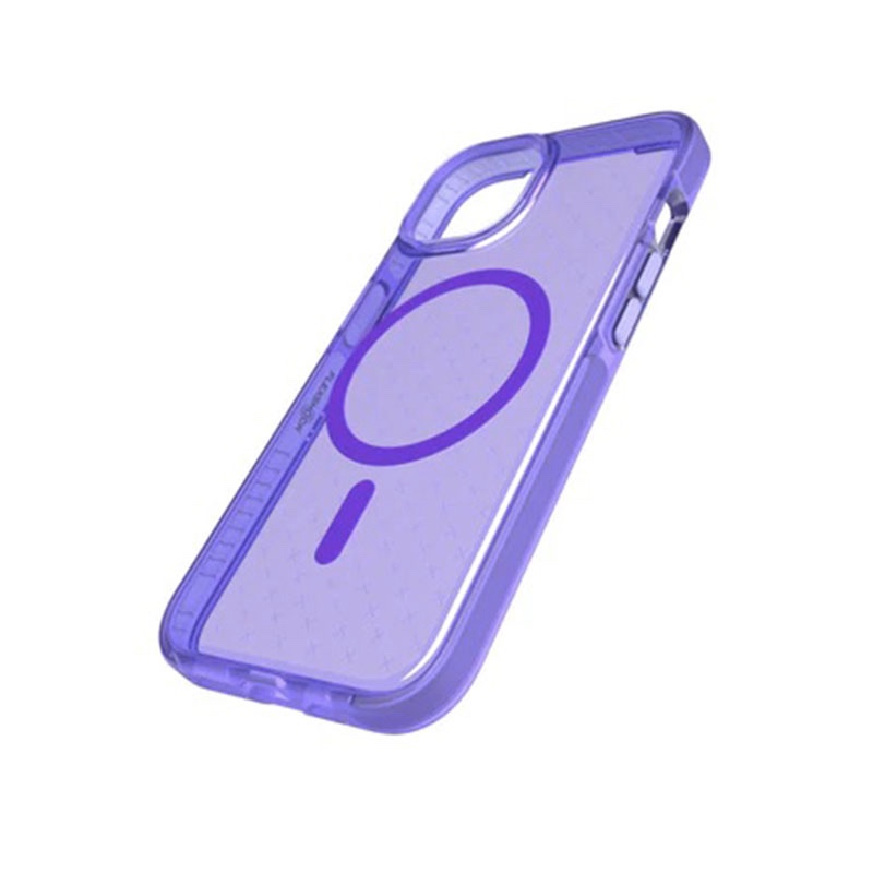 Tech21 EvoCheck Phone Case for iPhone 14 - Wondrous Purple