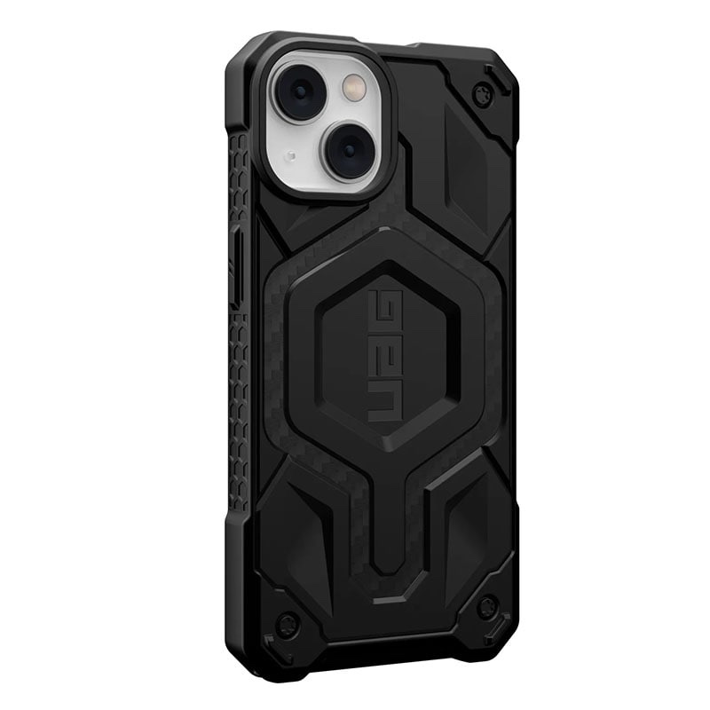 UAG Monarch Pro Magsafe Series Phone Case for iPhone 14 & iPhone 13 - Carbon Fiber