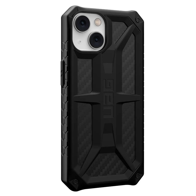 UAG Monarch Phone Case for iPhone 14 & iPhone 13 - Carbon Fiber