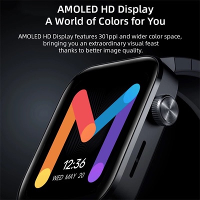 Mibro Watch T1 Smart Watch With Bluetooth Calling & Amoled Display.