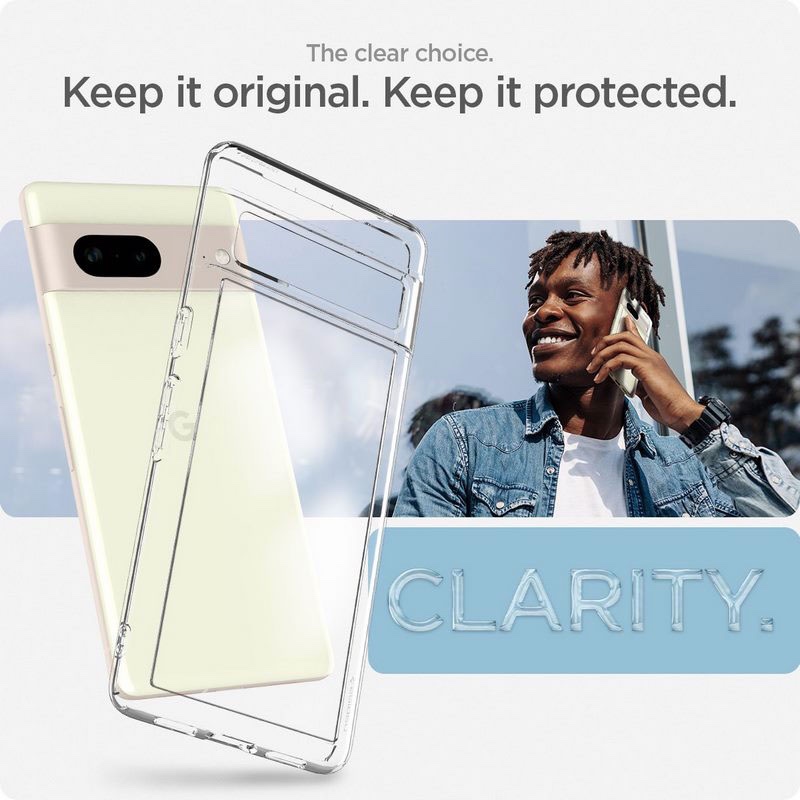 Transparent Phone Case for Google Pixel 7 Ultra Thin - Crystal Clear