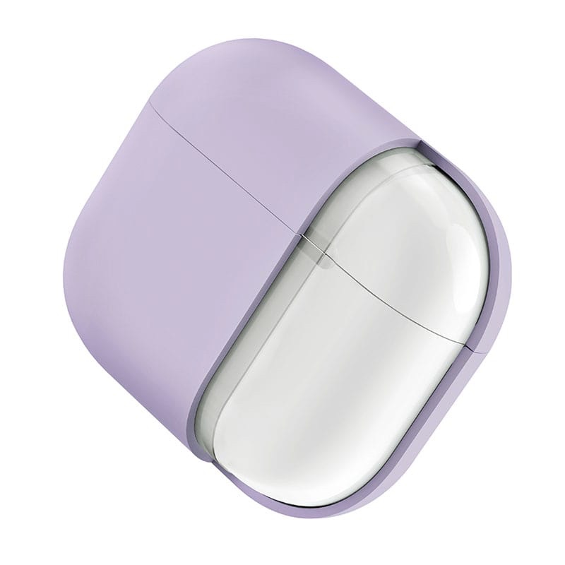 UNIQ Lino Hybrid Liquid Silicone AirPods Pro 2nd Gen (2022) Case – Lilac (Lavender)