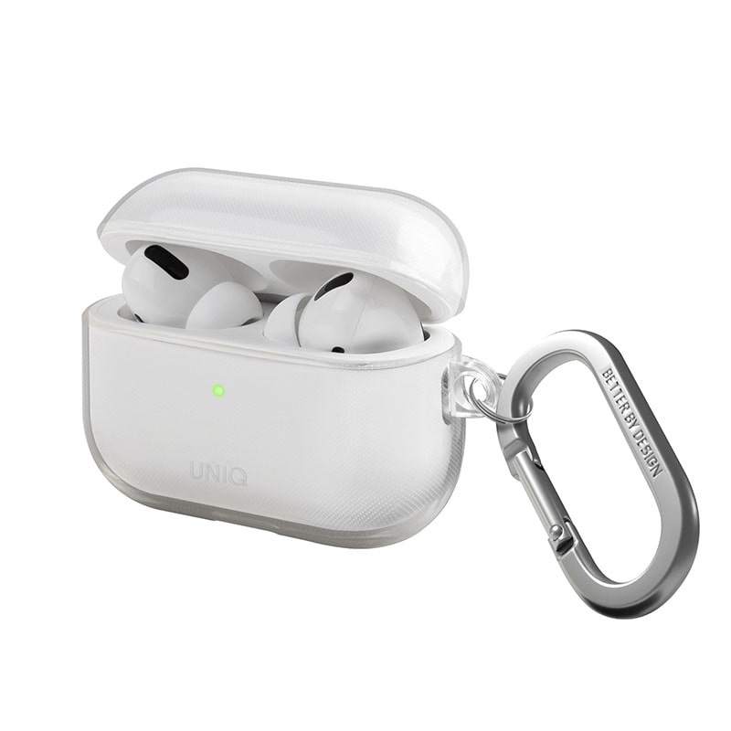 UNIQ Glase AirPods Pro 2nd Gen (2022) Hang Case - Glossy Clear