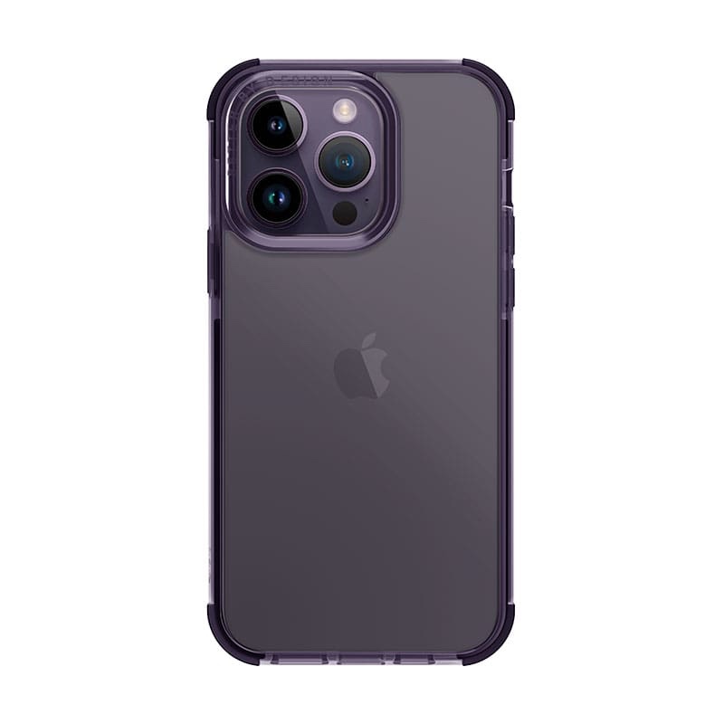 UNIQ Hybrid Combat Phone Case for iPhone 14 Pro Max - Fig (Purple)