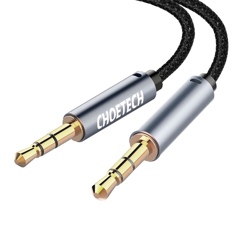 Choetech 3.5mm Male To Male Audio Gold Plated Aux Cable  - AUX002 - Black