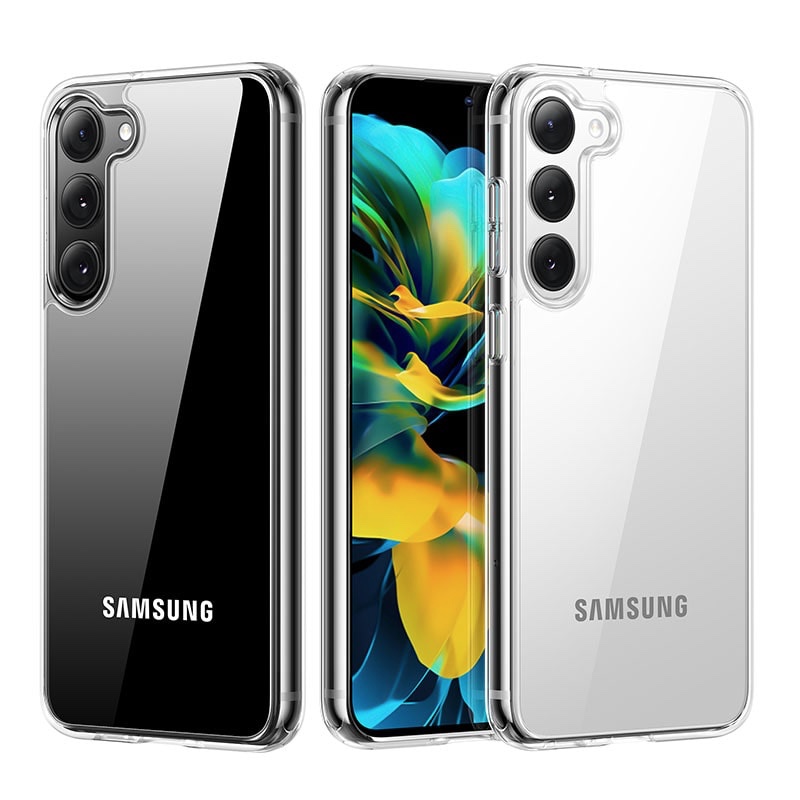 Torras Diamond Series Phone Case for Samsung Galaxy S23 - Clear - X0031KOSBV