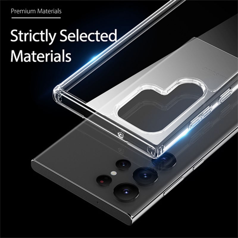 Samsung Galaxy S23 Ultra Clin Series Clear Case - Transparent Clear