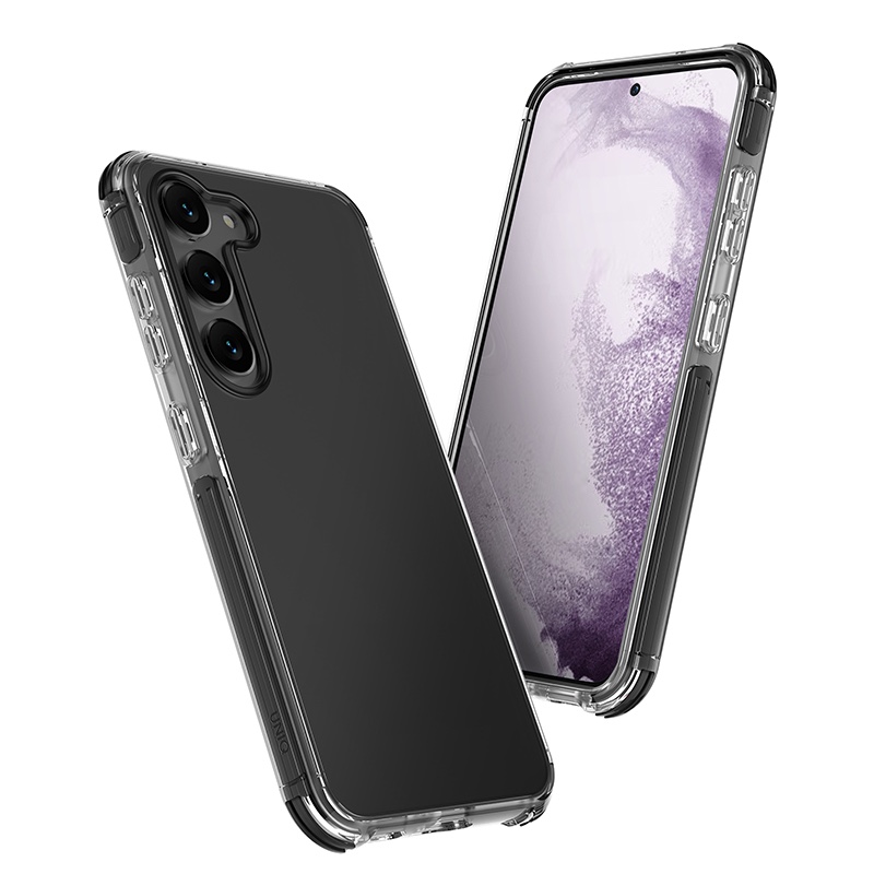 UNIQ Hybrid Combat Series Phone Case for Samsung Galaxy S23 - Carbon (Black)