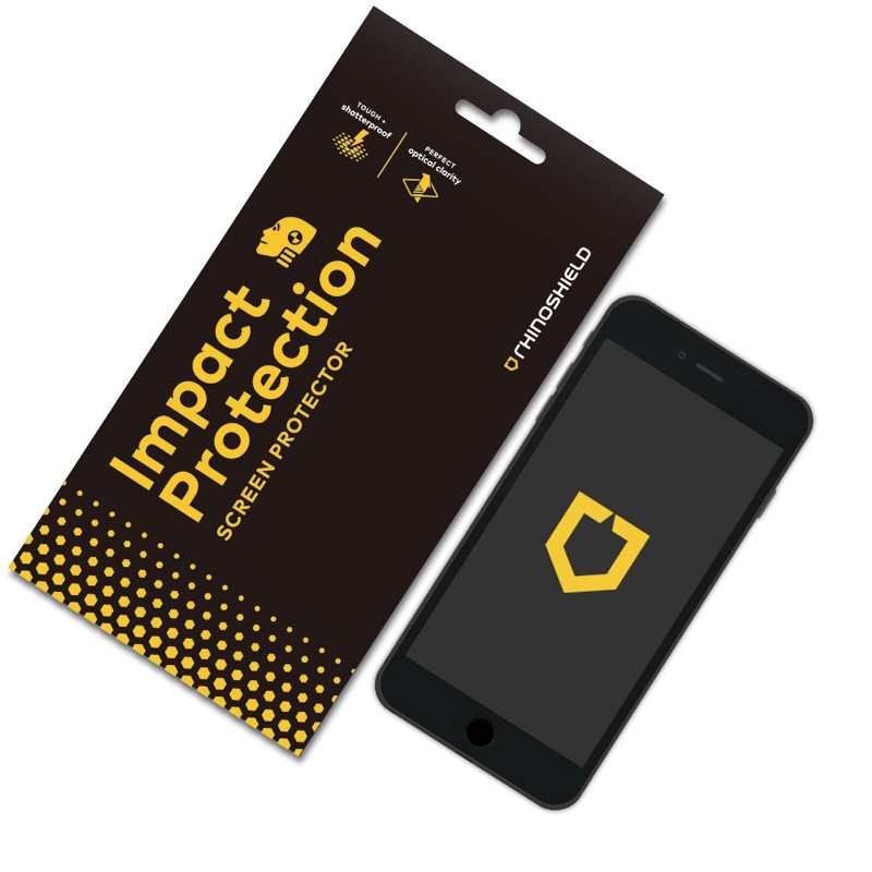 RhinoShieldn Impact Protection Screen Protector - iPhone 6 / 6s Front Only - Transparent - 4715517670405