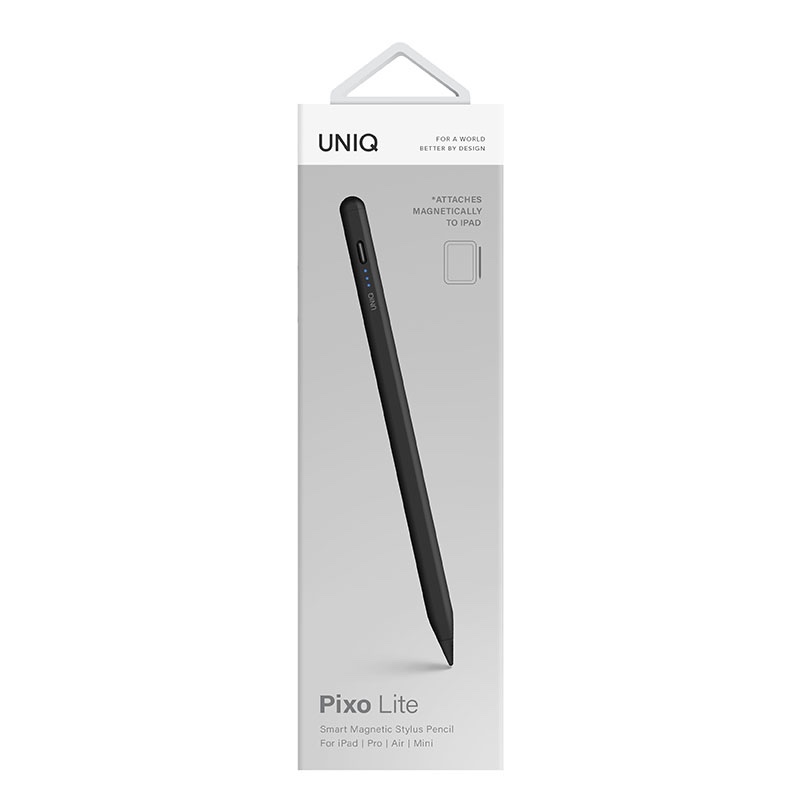 Uniq Pixo Lite Magnetic Stylus for Apple iPad - Graphite Black